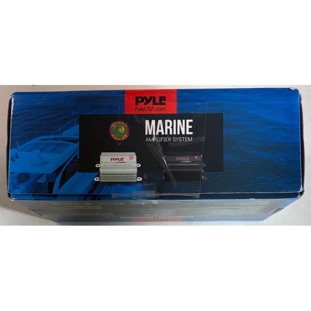 Pyle PLMRMB2CB Hydra Marine 2-Channel Bluetooth Amplifier System 600W Black